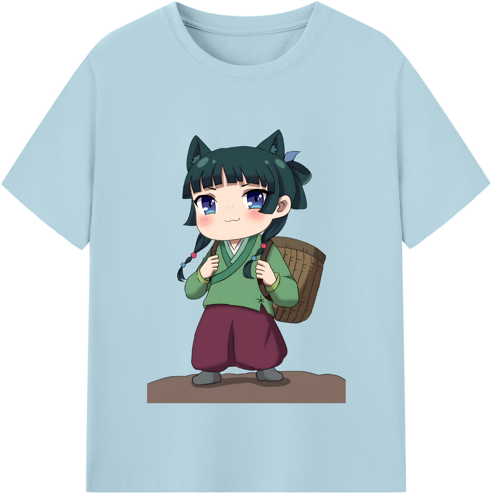 （画像用） 薬屋のひとりごと The Apothecary Diaries 綿100％半袖Tシャツ（フロントプリント）